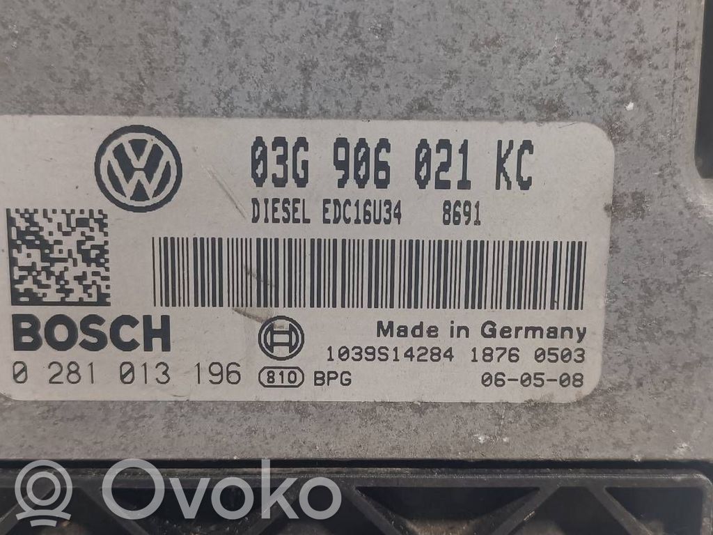 Volkswagen Touran I Centralina/modulo motore ECU