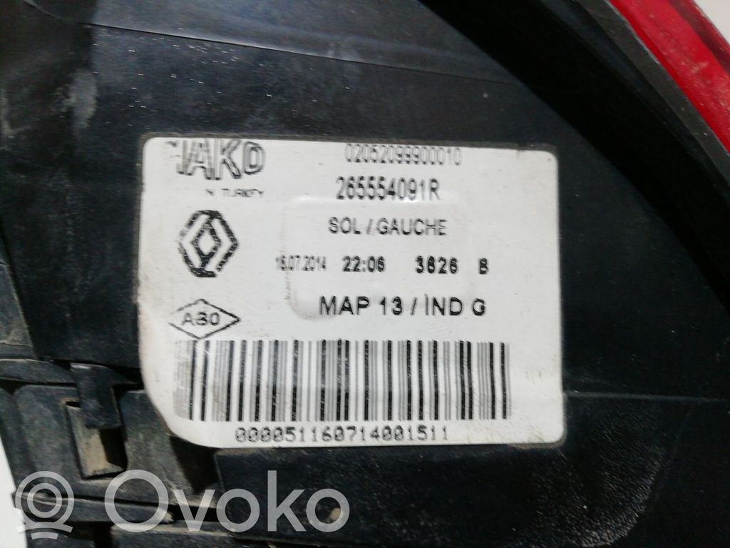 Renault Clio IV Lampada fanale posteriore