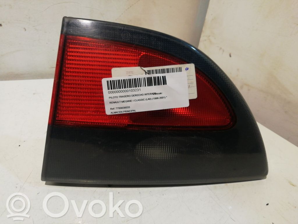 Renault Megane I Bec lampă spate 