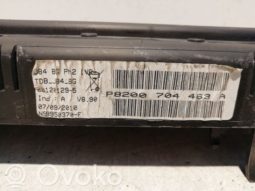Renault Scenic II - Grand scenic II Tachimetro (quadro strumenti)