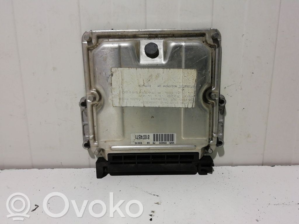 Centralina/modulo motore ECU   9635158180,9635158180