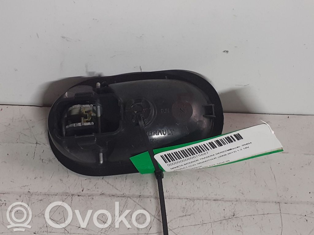 Renault Clio III Manecilla interna puerta trasera 