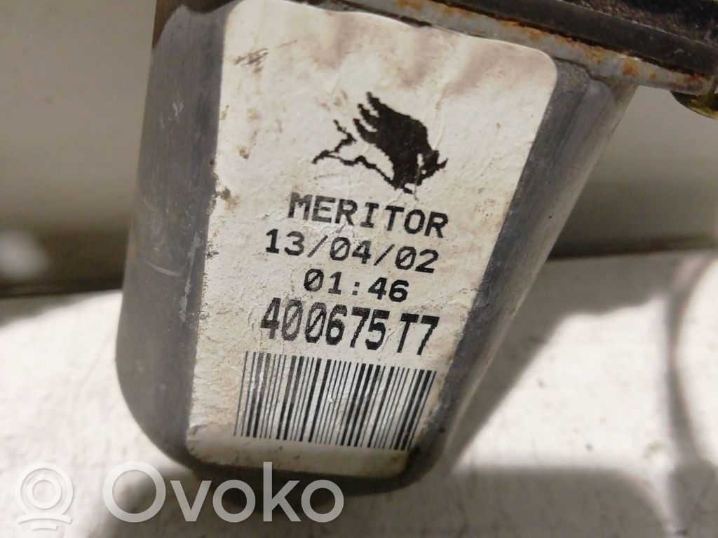 Regulador de ventanilla eléctrico de puerta delantera   400675T7,400675T7