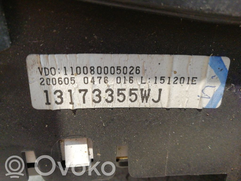 Licznik / Prędkościomierz   13173355WJ,13173355WJ