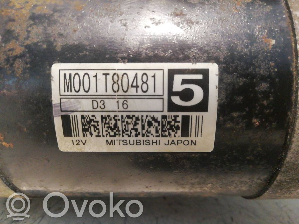 Motor de arranque   M001T80481,M001T80481