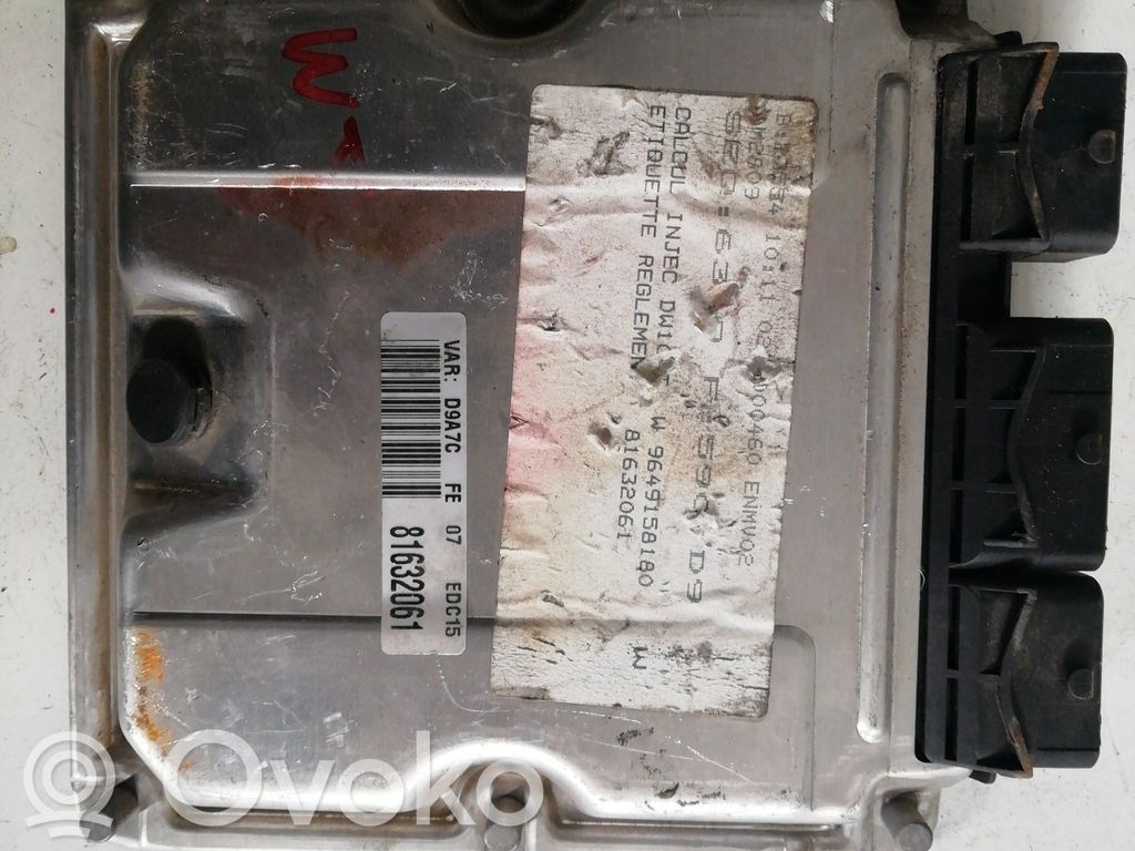 Citroen Xsara Unité de commande, module ECU de moteur
