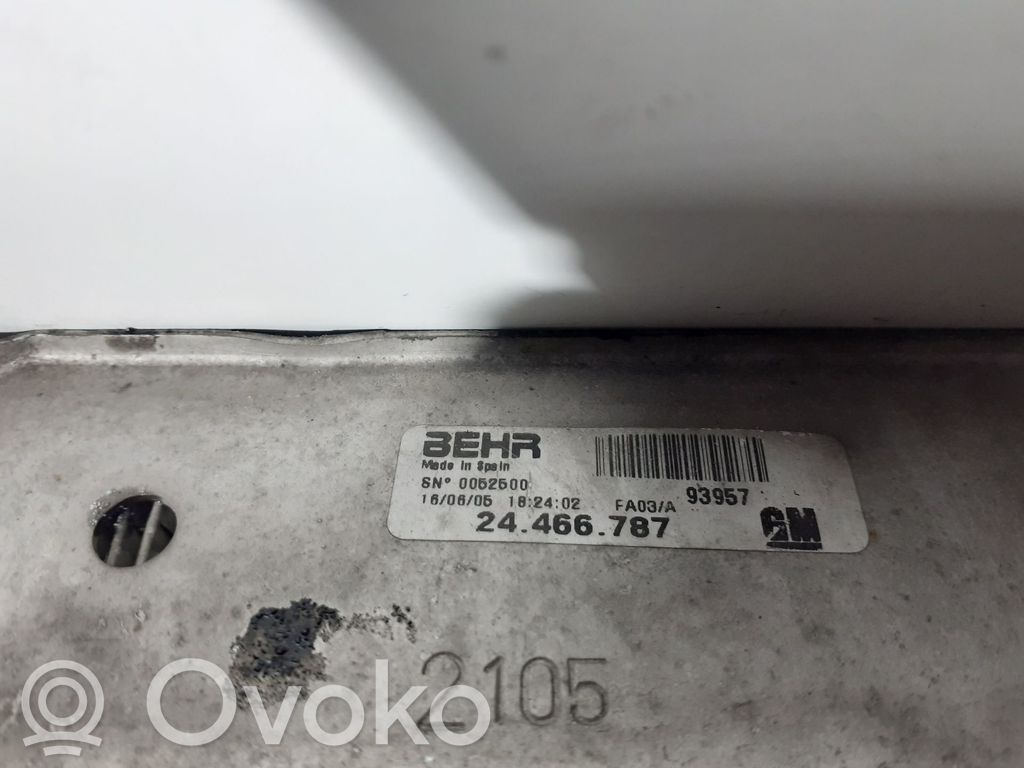 Opel Corsa C Radiatore intercooler