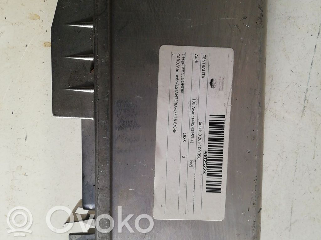 Engine control unit/module ECU   4A0907379A,265100056