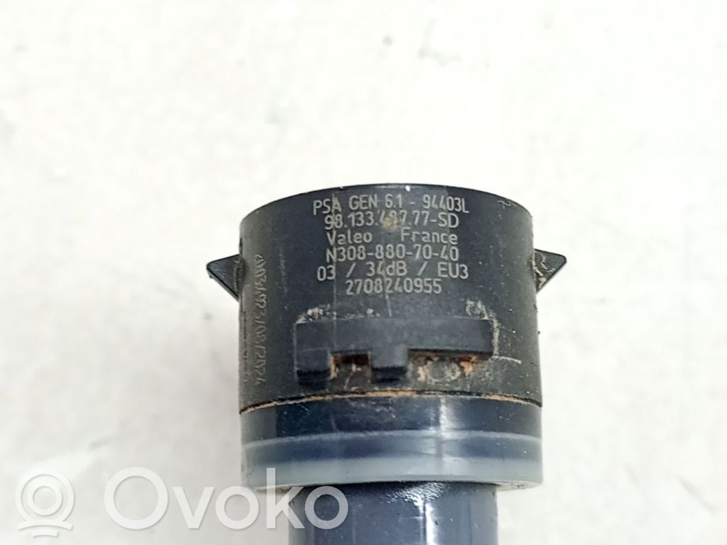 Opel Corsa F Czujnik parkowania PDC 