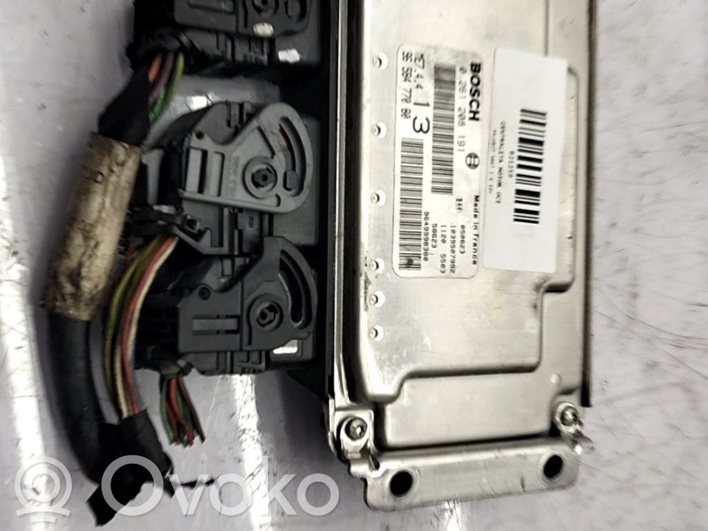 Engine control unit/module ECU   1940LT,9658477080