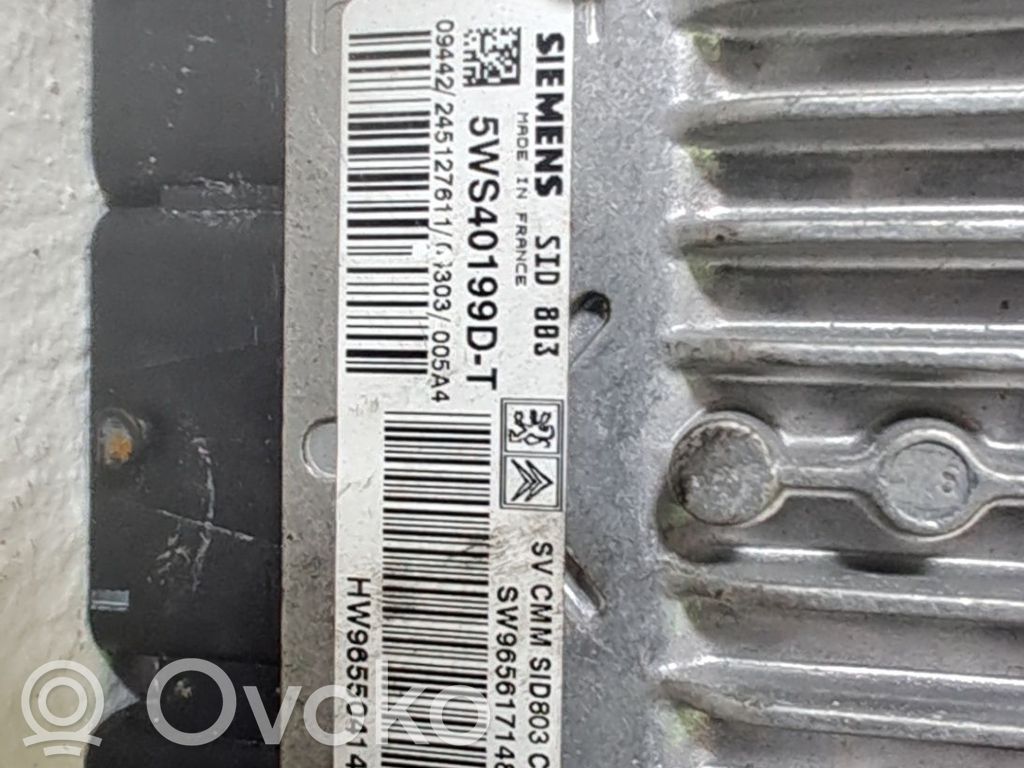 Citroen C5 Komputer / Sterownik ECU silnika 