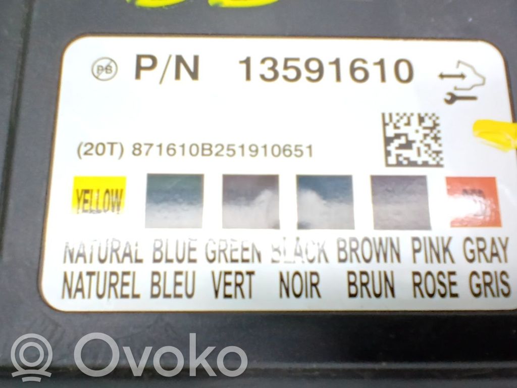 Opel Astra J Modul de control caroserie central