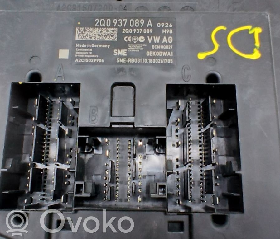 Volkswagen Polo Modulo di controllo del corpo centrale