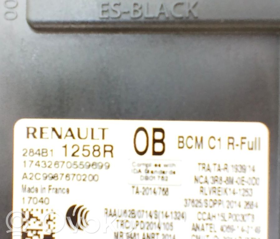 Central body control module   284B11258R