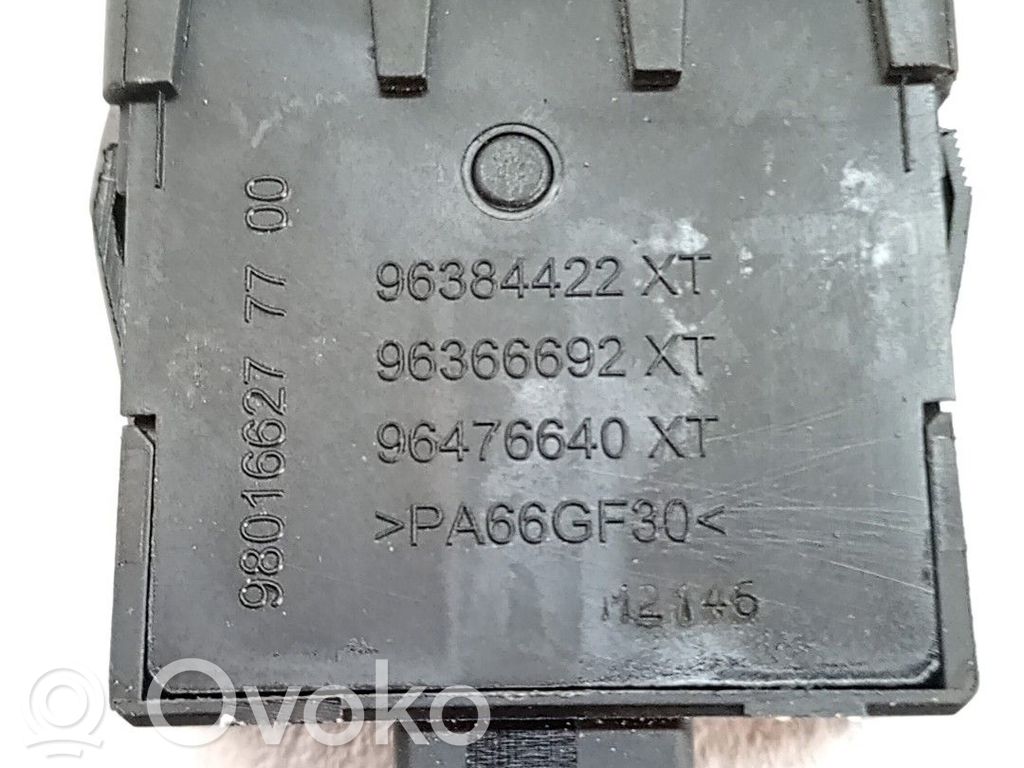 Interruptor de luz   98016627XT,96384422XT,96366692XT