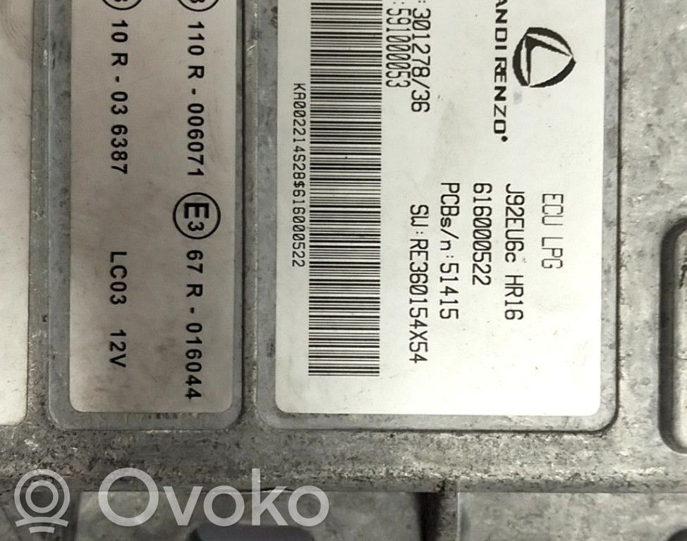 Dacia Lodgy Galios (ECU) modulis 