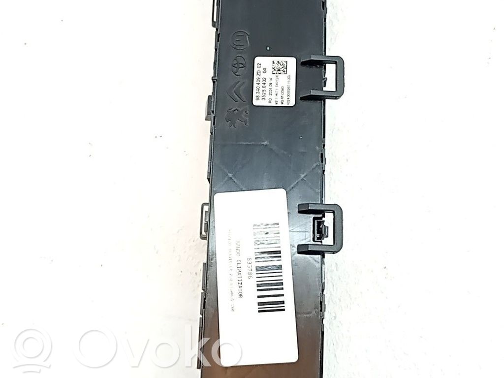 Unitate control climatizare   98340409ZD