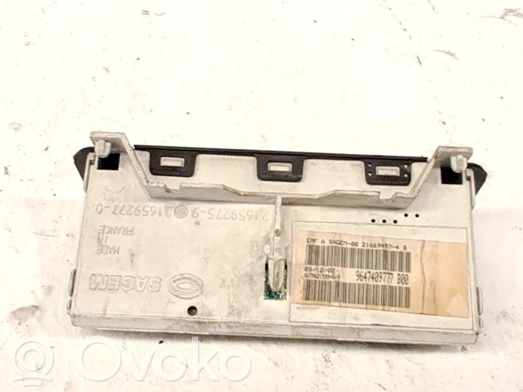Schermo del visore a sovrimpressione   6155GQ,9647409777