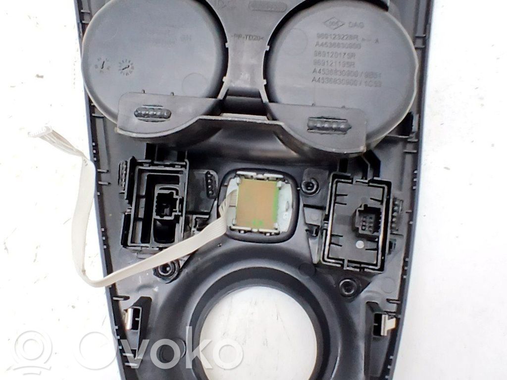 Smart ForTwo II Buton/manșon piele manetă schimbător viteze