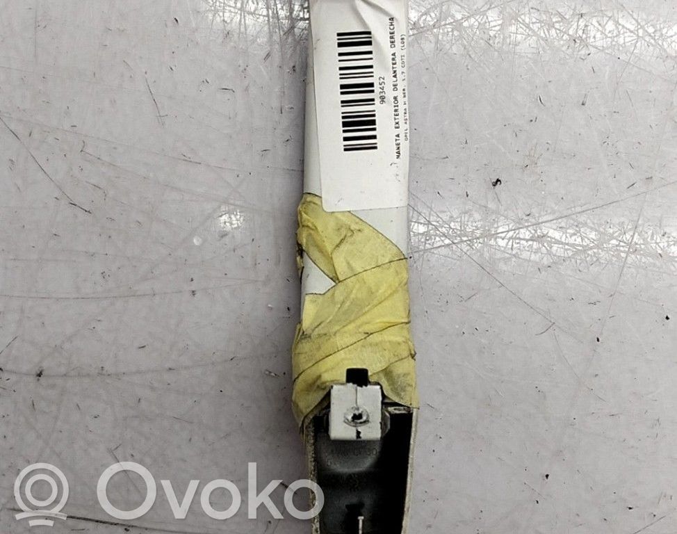 Opel Astra H Maniglia esterna per portiera anteriore 