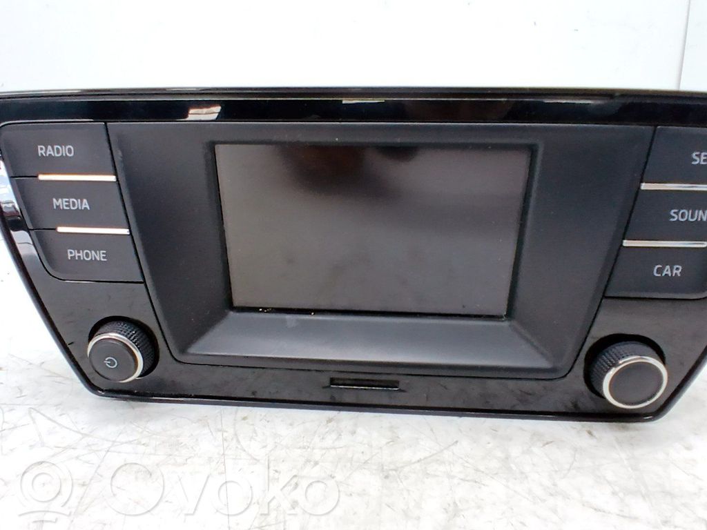 Skoda Fabia Mk2 (5J) Schermo del visore a sovrimpressione 
