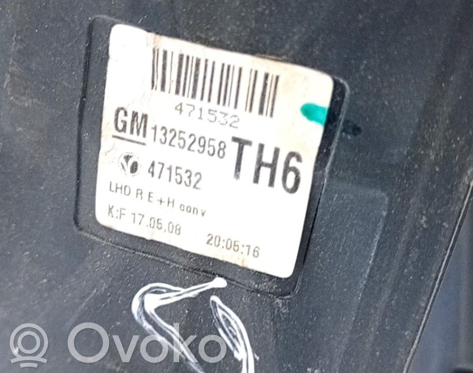 Opel Zafira B Specchietto retrovisore elettrico portiera anteriore