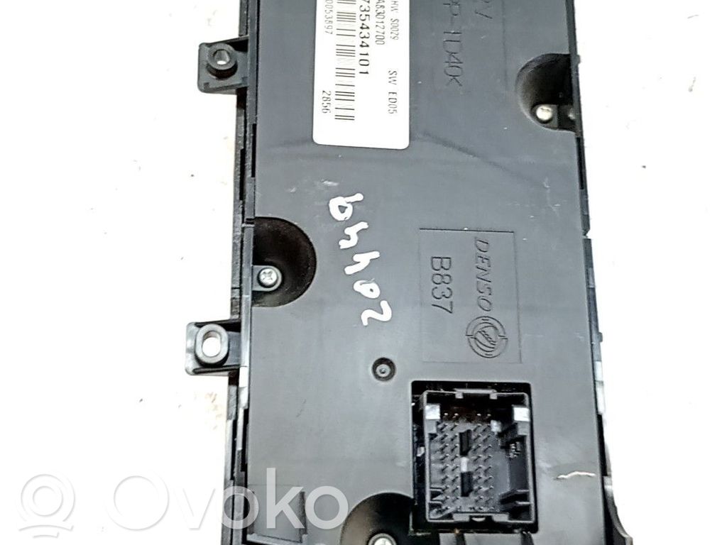 Lancia Ypsilon Panel klimatyzacji 