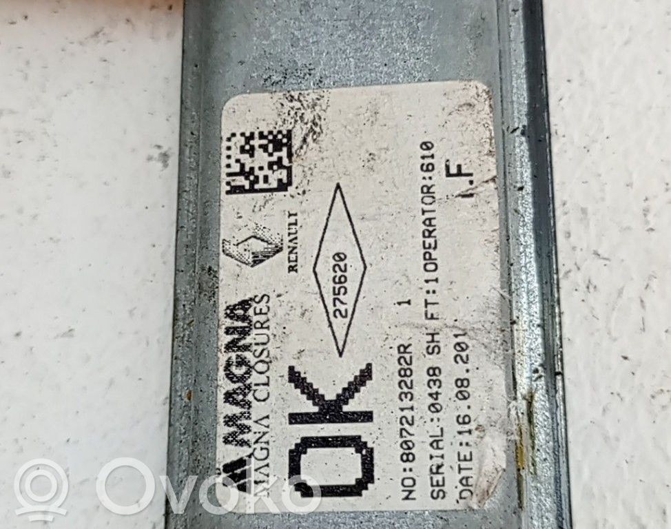 Regulador de ventanilla eléctrico de puerta delantera   807213282R