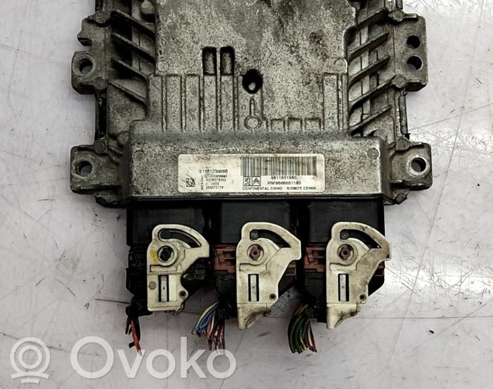 Peugeot 308 Unidad de control/módulo ECU del motor 