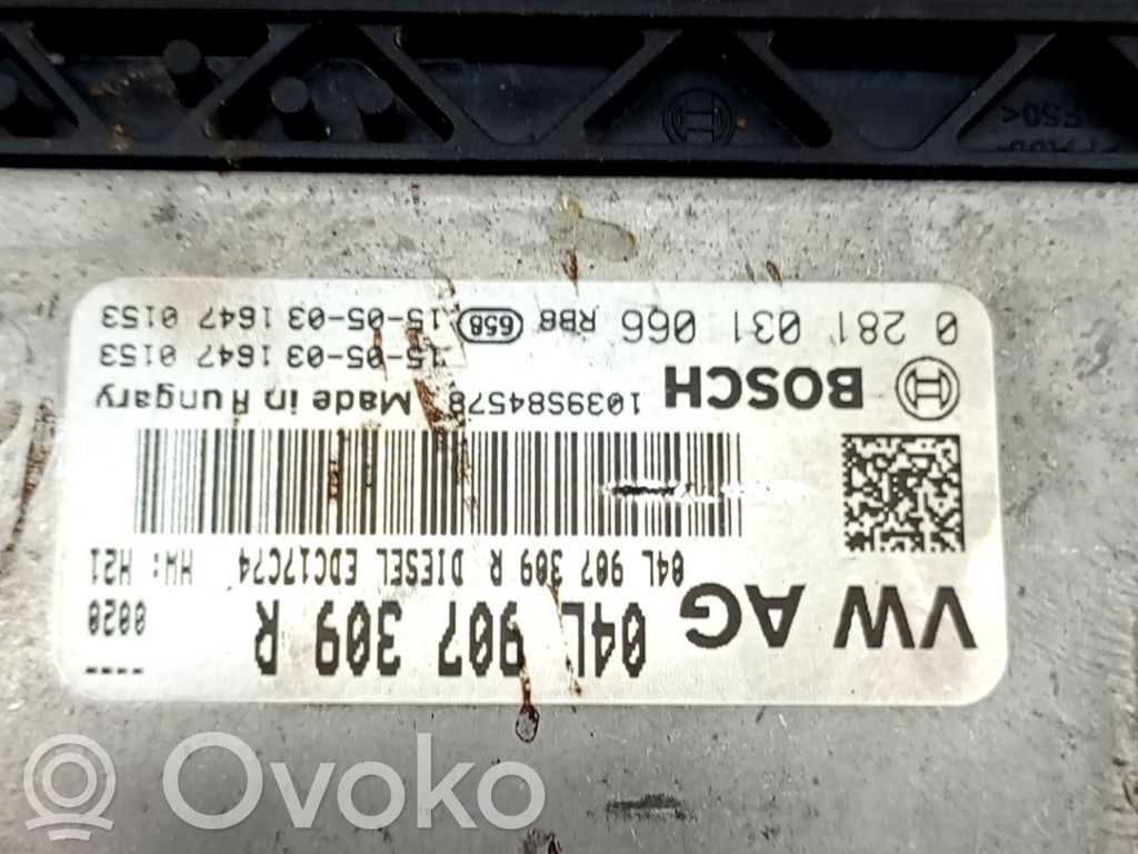 Unidad de control/módulo ECU del motor   04L907309R