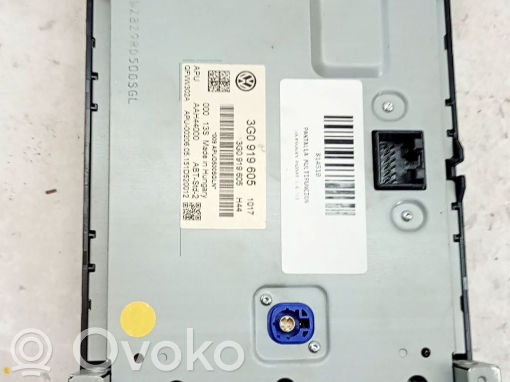 Head Up Display HUD   3G0919605