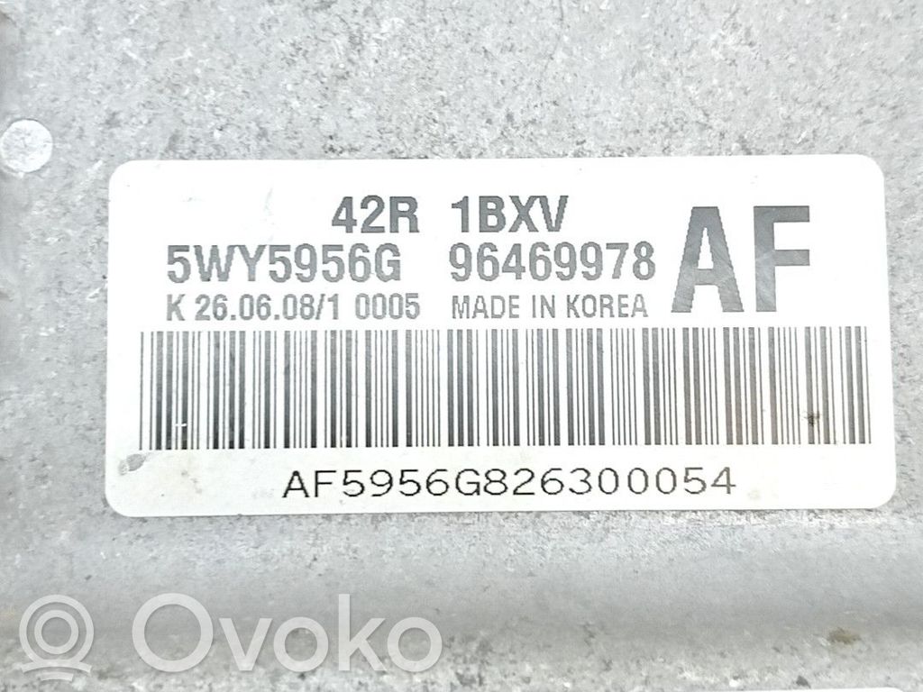 Unité de commande, module ECU de moteur   96469978