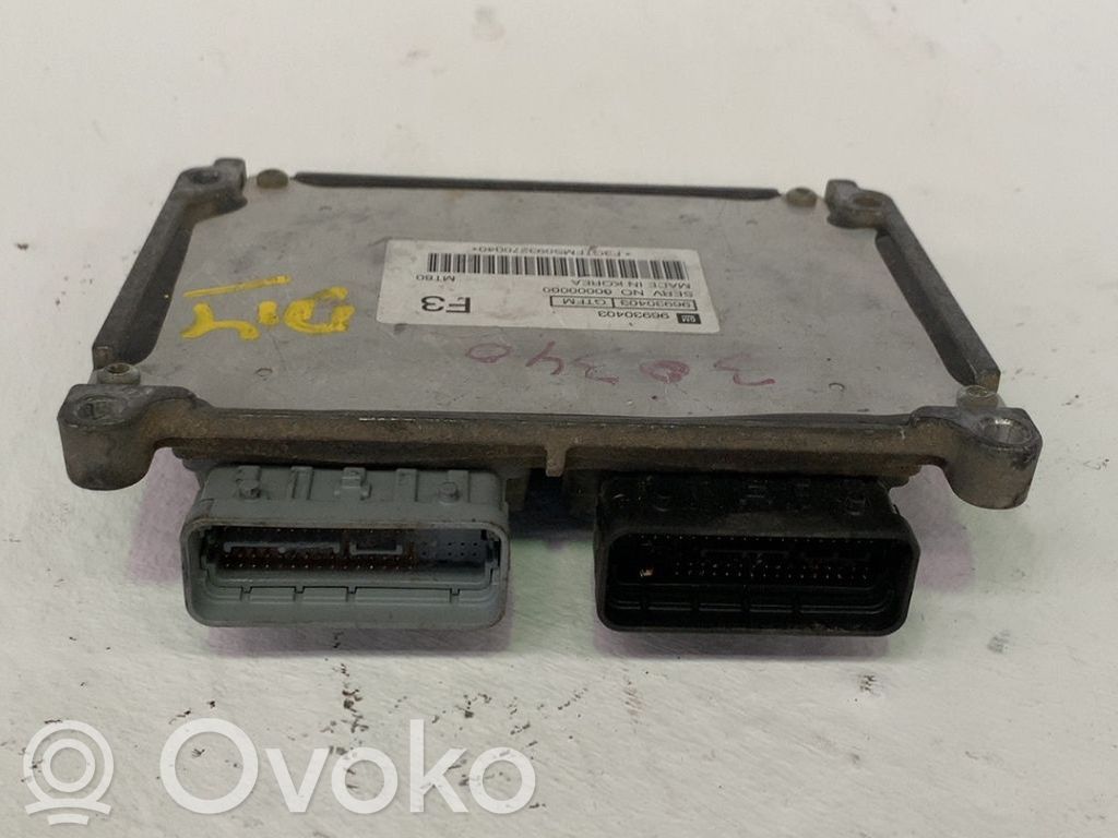 Chevrolet Aveo Motorsteuergerät ECU 