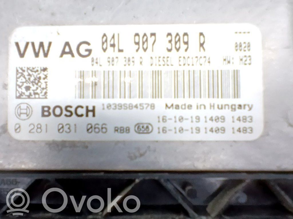 Engine control unit/module ECU   4L907309R