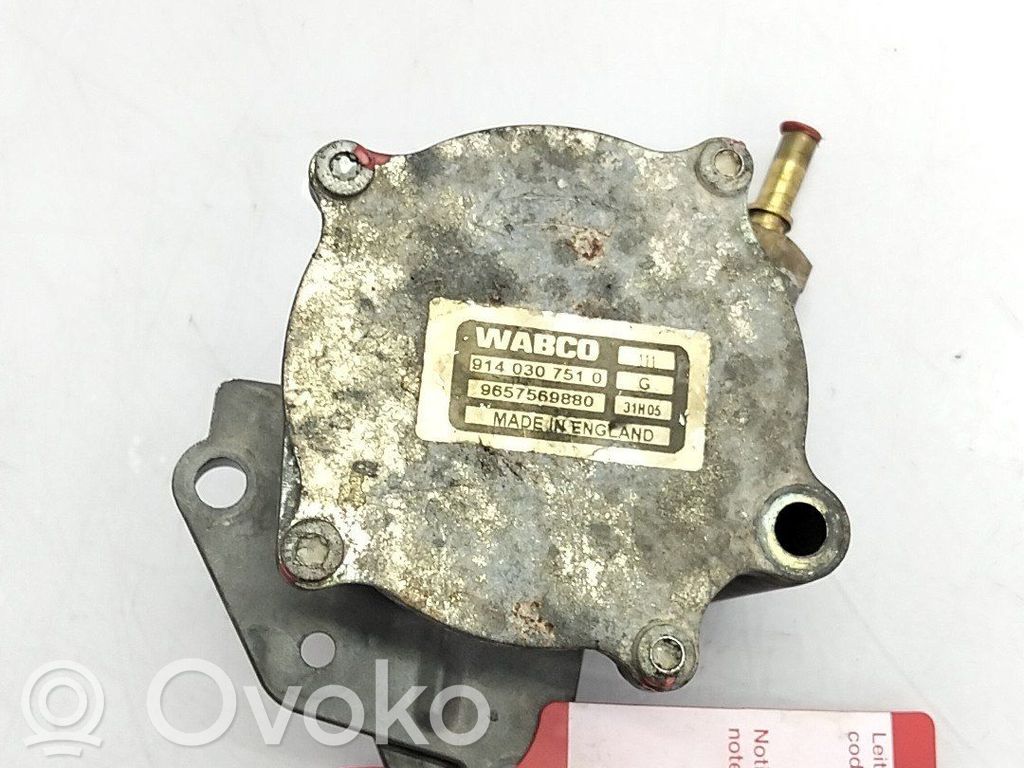 Peugeot 407 Alipainepumppu 