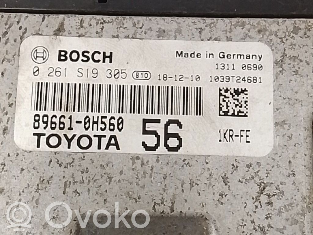 Toyota Aygo AB40 Engine control unit/module ECU 