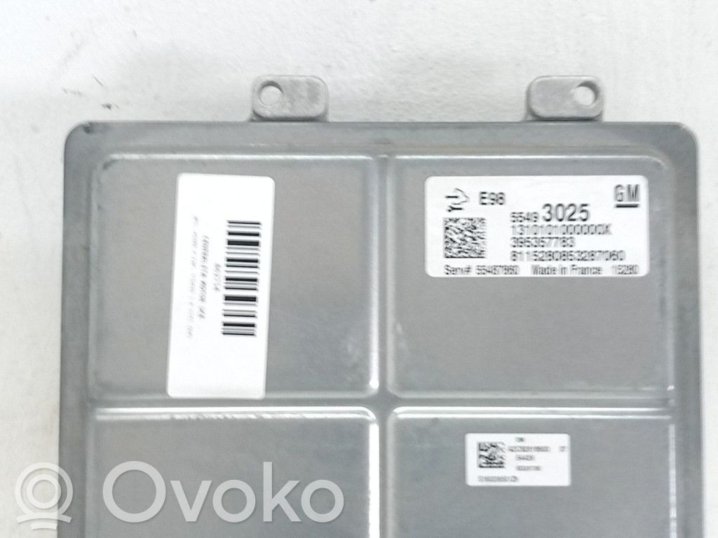 Motorsteuergerät ECU   55487860,395357783,55493025