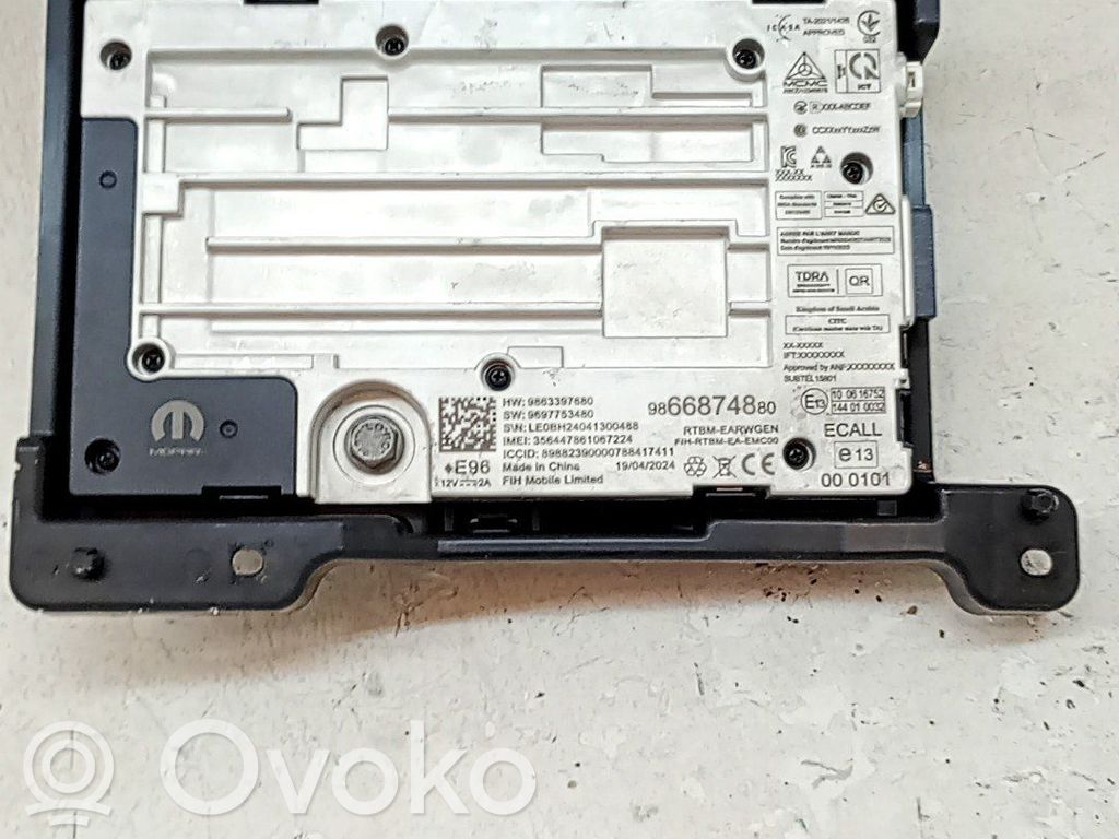 Central body control module   9866874880