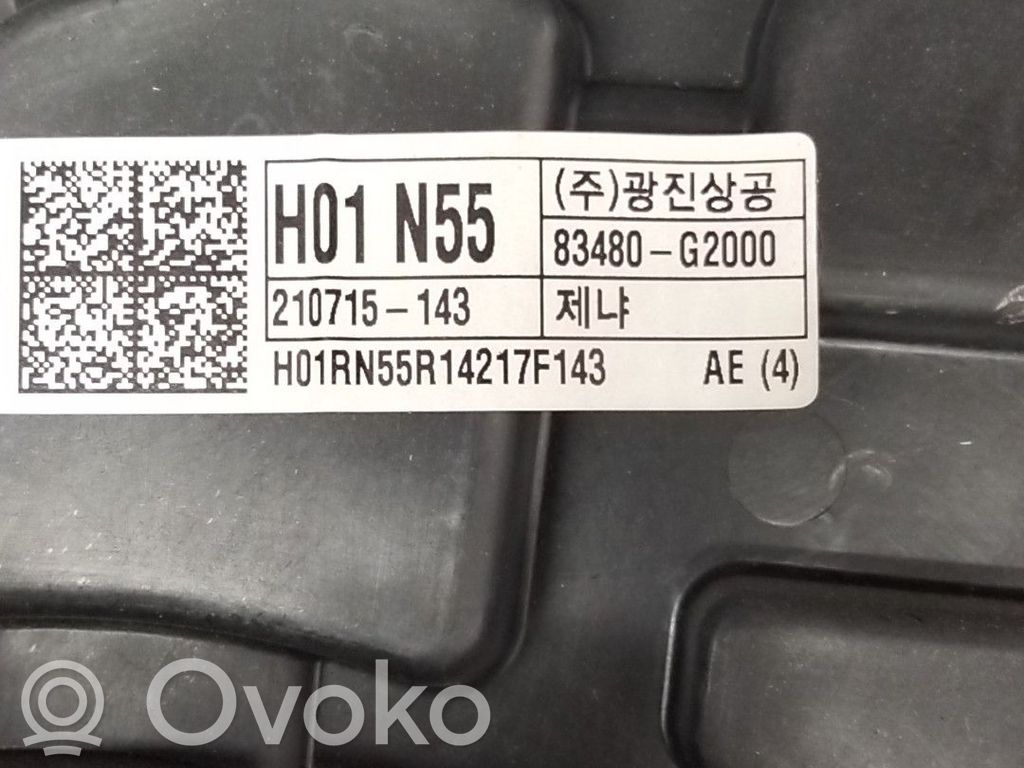 Hyundai Ioniq Regulador de ventanilla eléctrico de puerta delantera 