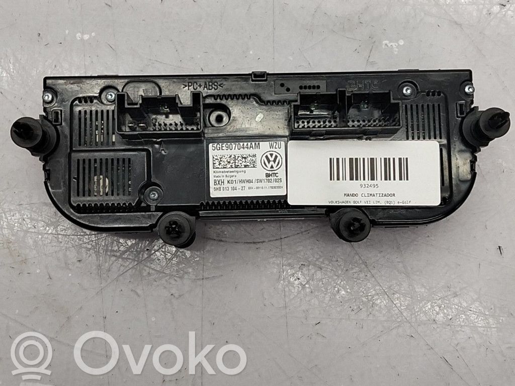Volkswagen Golf VII Panel klimatyzacji 