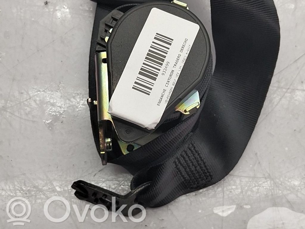 Takaistuimen turvavyö   5G0857805RAA