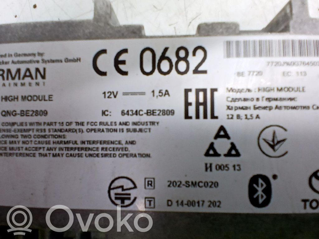 Toyota C-HR I Modulo di controllo del corpo centrale