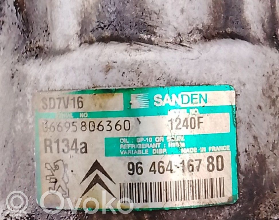 Klimakompressor Pumpe   6453JN,9646416780