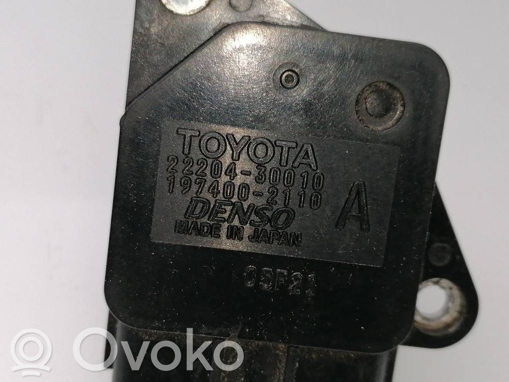 Toyota Land Cruiser (J100) Misuratore di portata d'aria