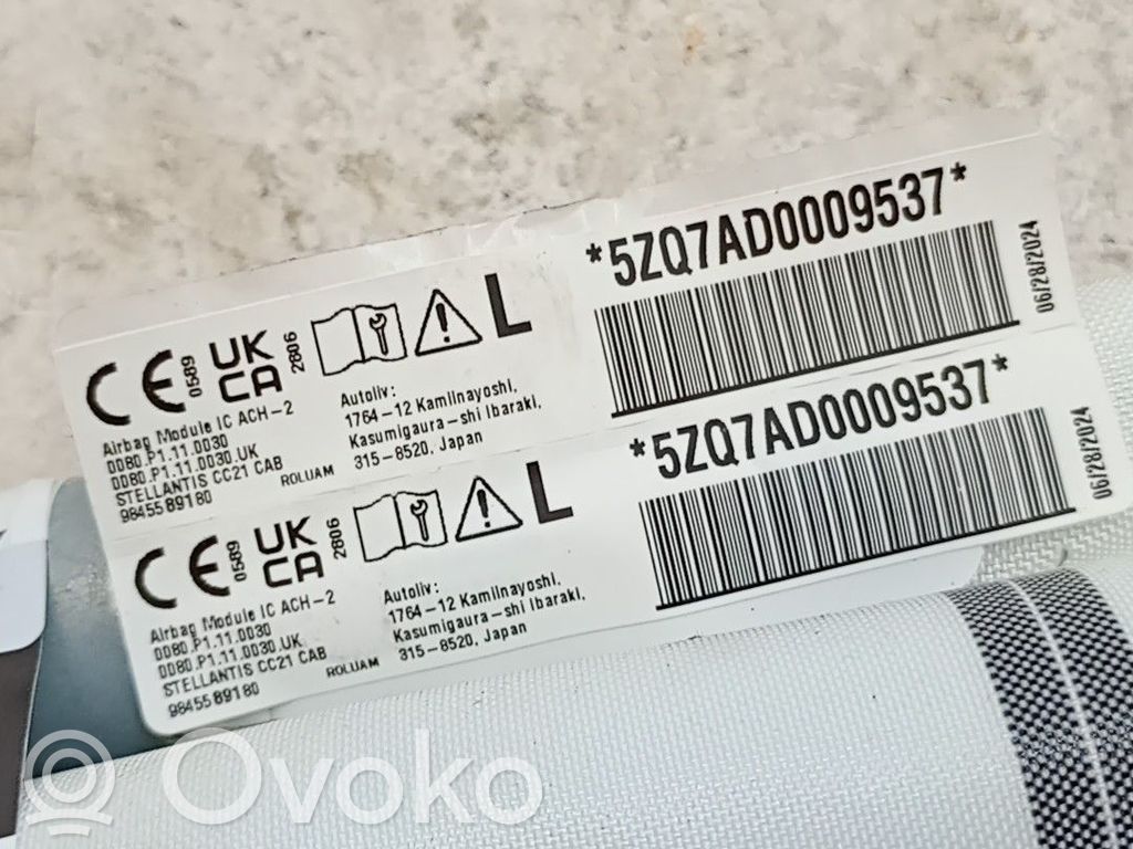 Airbag da tetto   9845589180
