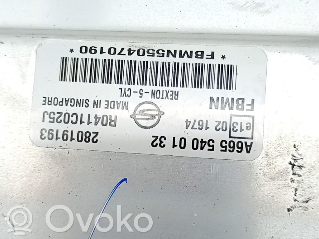 SsangYong Rexton Unitate control motor/modul ECU 