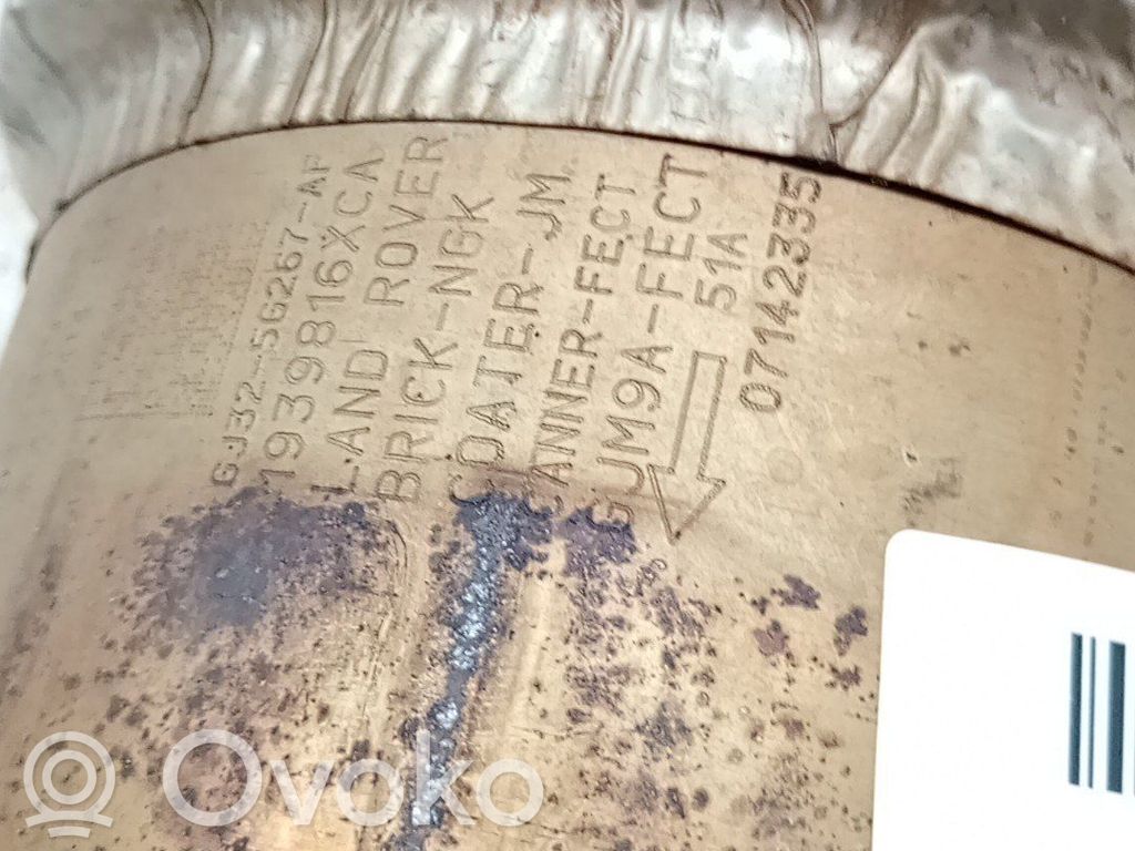 Land Rover Discovery 4 - LR4 Filtr cząstek stałych Katalizator / FAP / DPF