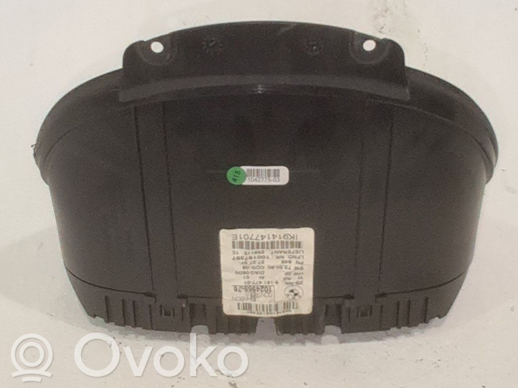 BMW 1 E81 E87 Compteur de vitesse tableau de bord