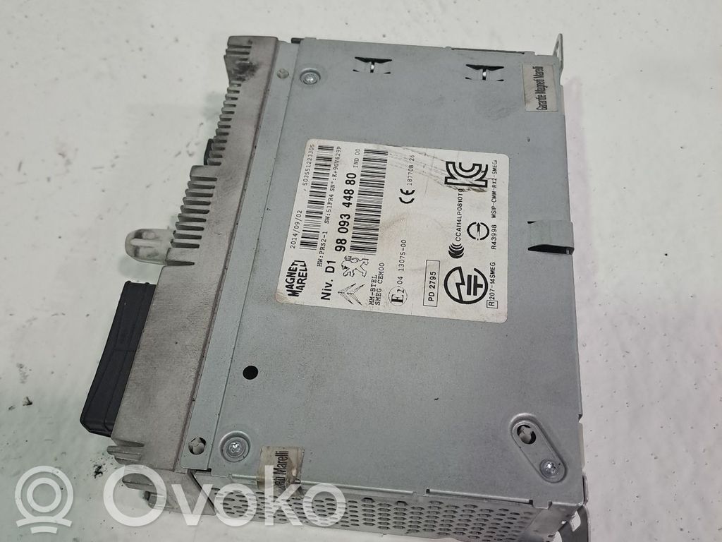 Panel / Radioodtwarzacz CD/DVD/GPS   9809344880,1613183580
