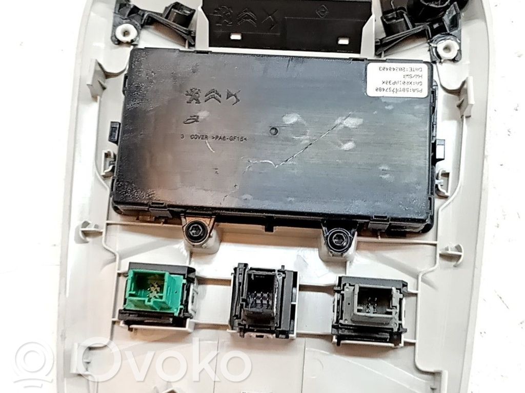 Fiat Seicento/600 Ramă consolă lumini plafon 